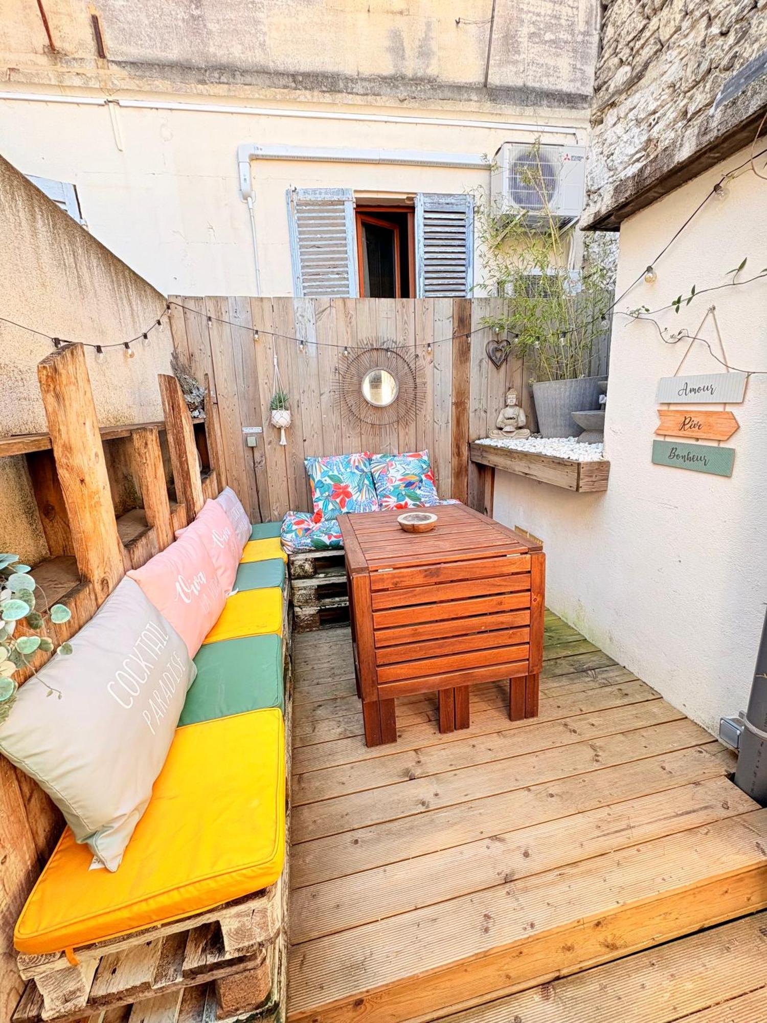 Le Patio De Provence En Avignon - Hypercentre, Clim, Wifi, Calme Lejlighed Eksteriør billede
